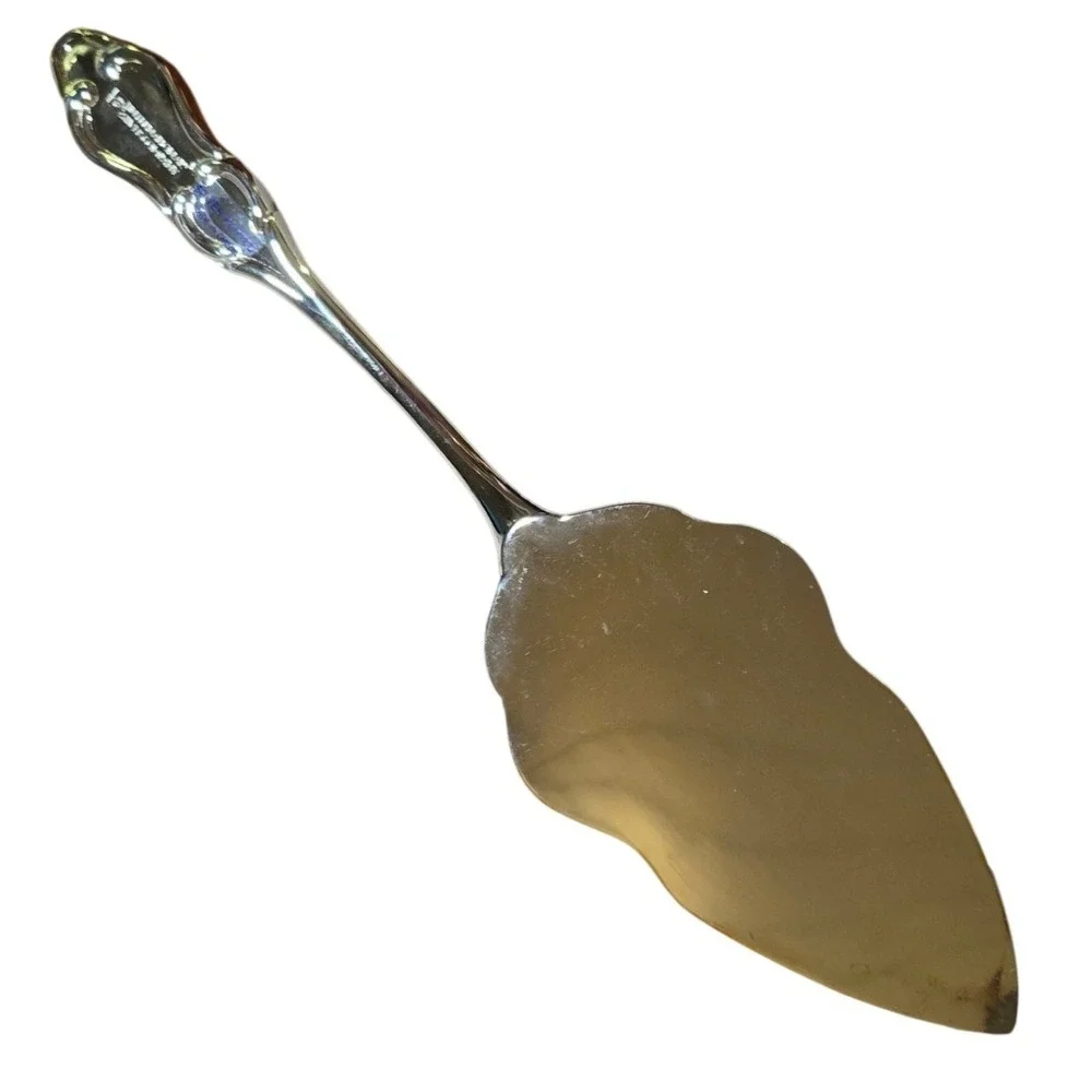 NEW DEADSTOCK WM Rogers Silver Plated Merry Christmas Tree‎ Cake Server in box